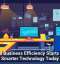 Small Business Efficiency Starts With Smarter Technology Today